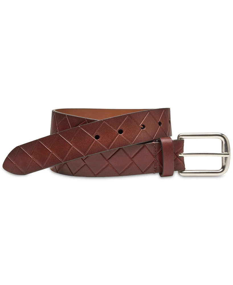 Johnston & Murphy Men's Diamond Belt