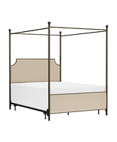 Hillsdale 52" Metal McArthur Queen Bed