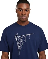 Nike Men's Max90 Loose-Fit Basketball Graphic T-Shirt