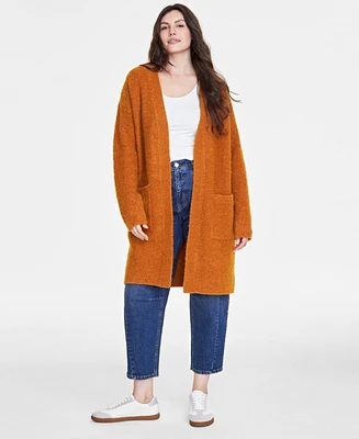 On 34th Women's Boucle Duster Cardigan, Exclusively at Macy's