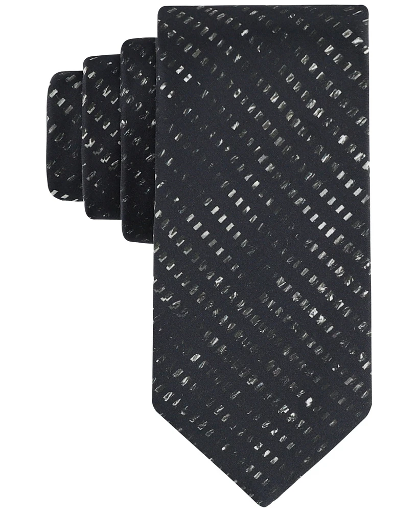 Calvin Klein Men's Printed Geo-Pattern Tie