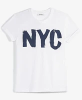 On 34th Women's Short-Sleeve Nyc Graphic T-Shirt, Created for Macy's