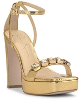 Jessica Simpson Women's Callirah Ankle-Strap Platform Sandals