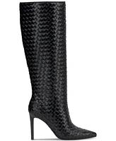 I.n.c. International Concepts Women's Savonia Woven Knee High Boots, Created for Macy's