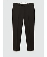 Mango Men's Stretch Fabric Suit Pants