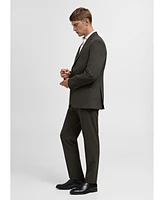 Mango Men's Stretch Fabric Suit Blazer