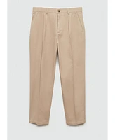 Mango Men's Pleated Chino Pants