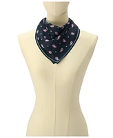 Kate Spade New York Paisley Foulard Silk Diamond Scarf