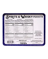 Dm Snacks Spirits Whisky Peanuts Gift Tin, 12 oz.