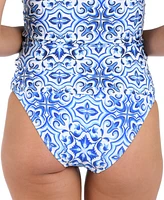 La Blanca Women's Alboran Sea Hipster Bikini Bottoms