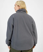 Planet Heart Trendy Plus Quarter-Snap Fleece