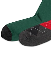 Polo Ralph Lauren Men's Argyle Slack Socks, 2-Pack