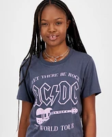 Grayson Threads, The Label Juniors' Ac/Dc World Tour Graphic T-Shirt