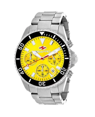 Seapro Men's Scuba 200 Chrono Yellow Dial Watch - SP4354