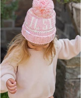 Bits & Bows Toddler Girls Lil Sis Bobble Hat