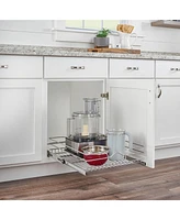 Rev-a-Shelf Kitchen Cabinet Pullout Shelf Organizer, 21 x 22 In, 5WB1-2122CR-1