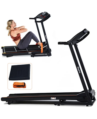 Ksports Multi-Functional Electric Treadmill Cardio Strength Training Workout Set