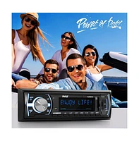 Pyle Marine Bluetooth MP3 Radio Receiver (Black)