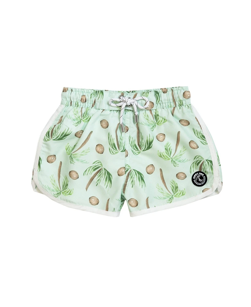 BinkyBro Baby Boys Green Padang Swimmie