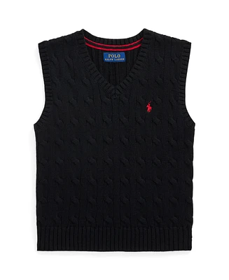 Polo Ralph Lauren Toddler and Little Boys Cable-Knit Sweater Vest