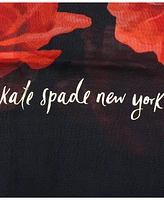 Kate Spade New York Women's Charming Rose Oblong Scarf