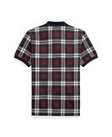 Polo Ralph Lauren Big Boys Plaid Cotton Mesh Shirt