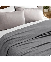 Bare Home Cotton Waffle Blanket Twin/Twin Xl
