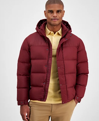 Tommy Hilfiger Men's Hooded Down Puffer Jacket