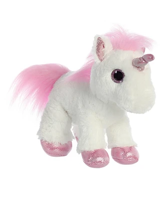 Aurora Medium Unicorn Sparkle Tales Enchanting Plush Toy White 12"