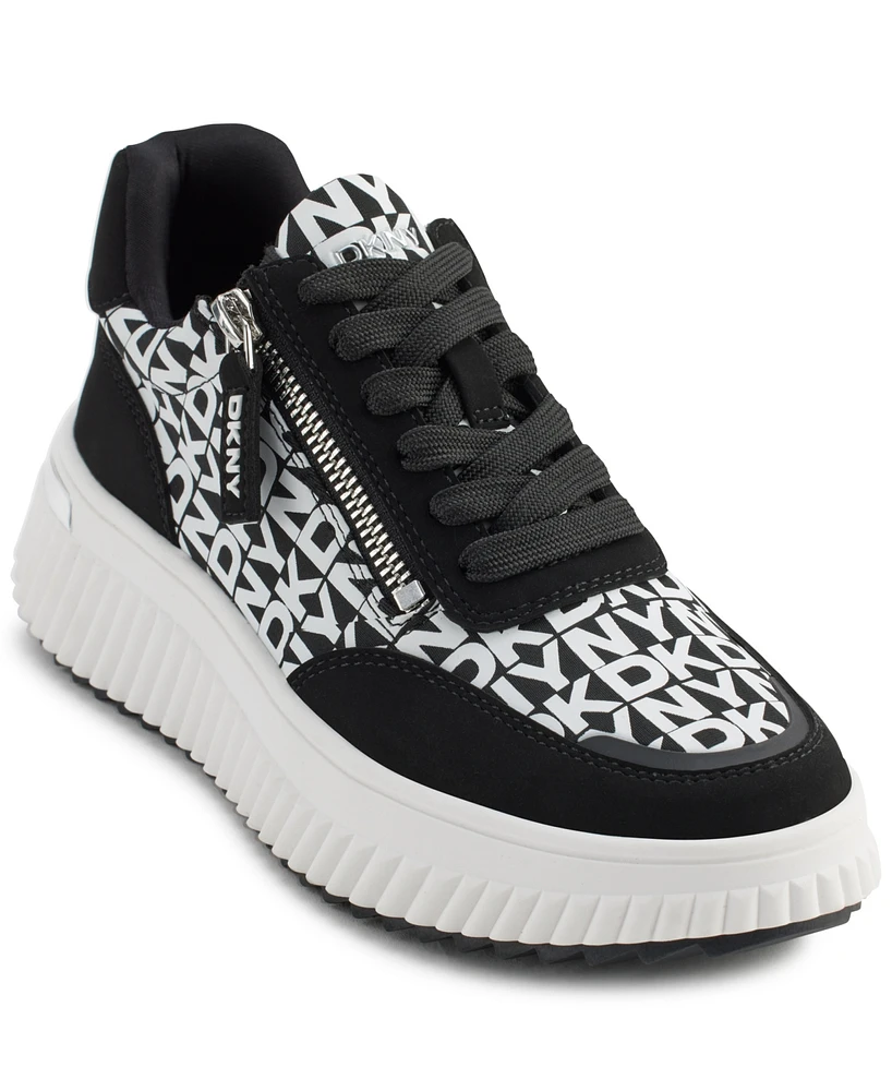 Dkny Women's Lissa Logo Platform Sneakers