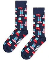 Happy Socks Men's Holiday Tree Socks Gift Set, Pack of 3