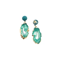 Sohi Women's Oceanic Drop Earrings