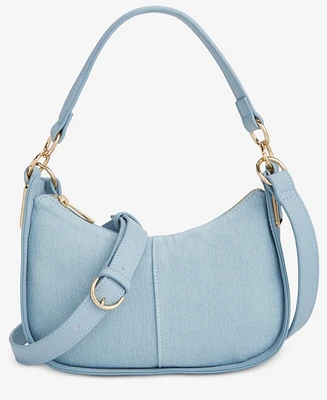 On 34th Dyanne Small Denim Shoulder Crossbody, Created for Macy's