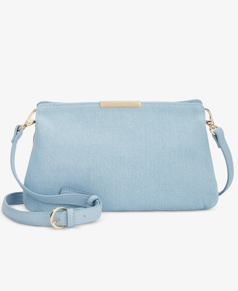 On 34th Reddelle Small Denim Crossbody, Created for Macy's