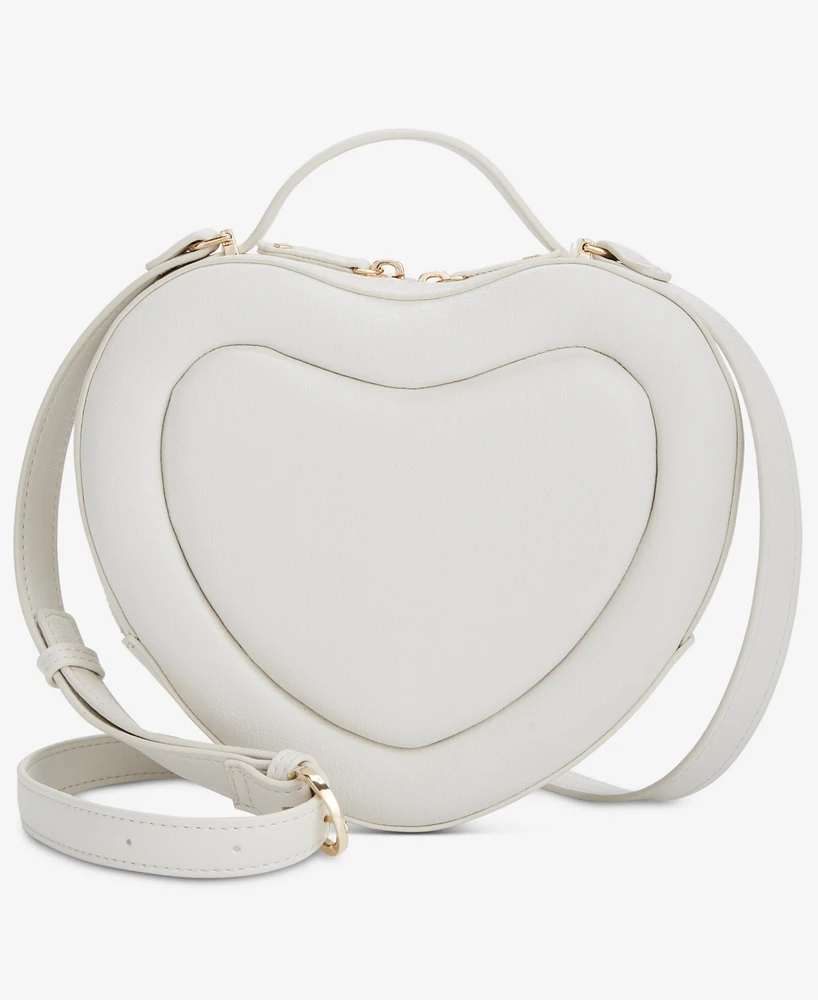 On 34th Jasmii Small Solid Heart Crossbody, Created for Macy's