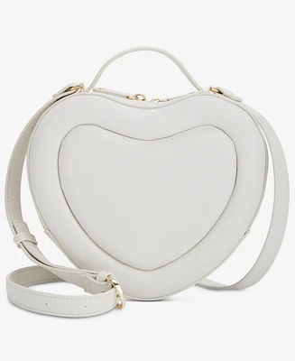 On 34th Jasmii Small Solid Heart Crossbody, Created for Macy's