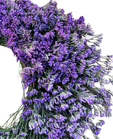 GreenishBlu Long Lasting Shades of Purple Misty Real Wreath, 22"