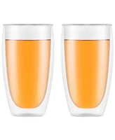 Bodum Pavina Double-Walled Glass Tumblers, Set of 2