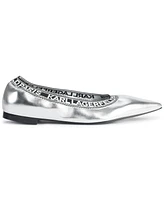 Karl Lagerfeld Paris Women's Vinette Pointed Toe Ballet Flats