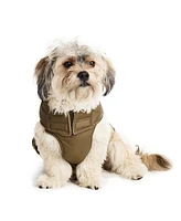 Hotel Doggy Camo Micro Fleece Lined Sherpa Vest