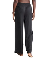 Calvin Klein Women's Satin Jacquard Sleep Pants QS7304