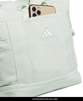 adidas Unisex Corduroy Adjustable-Strap Mini Tote Bag