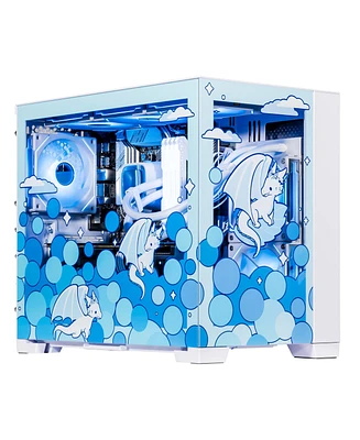 Velztorm Frosty Dragon Blue Limited Edition Gaming Pc (Amd Ryzen 7 5700X 8-Core, 64GB DDR4, 2TB PCIe Ssd + 3TB Hdd, GeForce Rtx 3070, Win 10 Home)