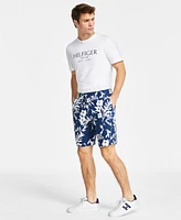 Tommy Hilfiger Men's Harlem Linen Printed Shorts