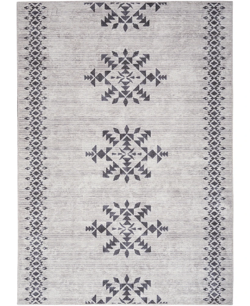 Nicole Curtis Machine Washable Series 1 SR109 4'x6' Area Rug