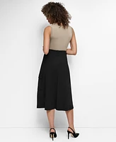 Dkny Women's Cargo-Pocket Midi Skirt