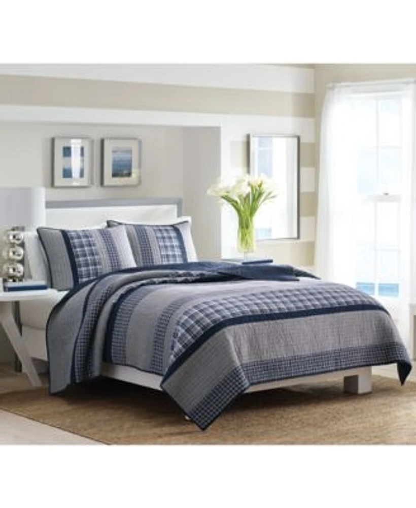 Nautica Adelson Cotton Reversible Quilt Collection