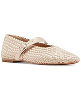 Steve Madden Women's Dreaming Woven Mary Jane Flats