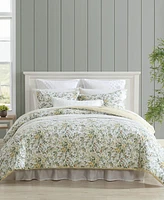 Laura Ashley Country Meadow Reversible 3-Pc. Comforter Set