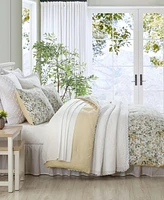 Laura Ashley Country Meadow Reversible -Pc. Comforter Set